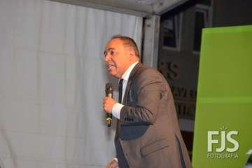 Actuación del humorista Maestro Florido (Foto Francisco Javier Santana)